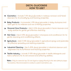 How to Use Decyl Glucoside