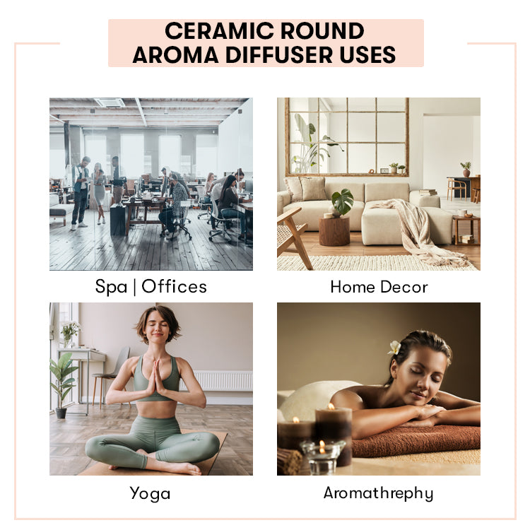 Matki Shaped + Round Shaped Electric Aroma Diffuser - Combo Pack