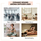 Matki Shaped + Round Shaped Electric Aroma Diffuser - Combo Pack