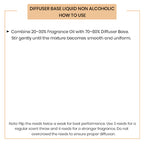 How to Use Diffuser Base Liquid - Non Alcoholic