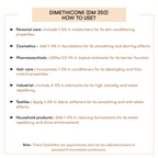 How to Use Dimethicone (DMPS 350)