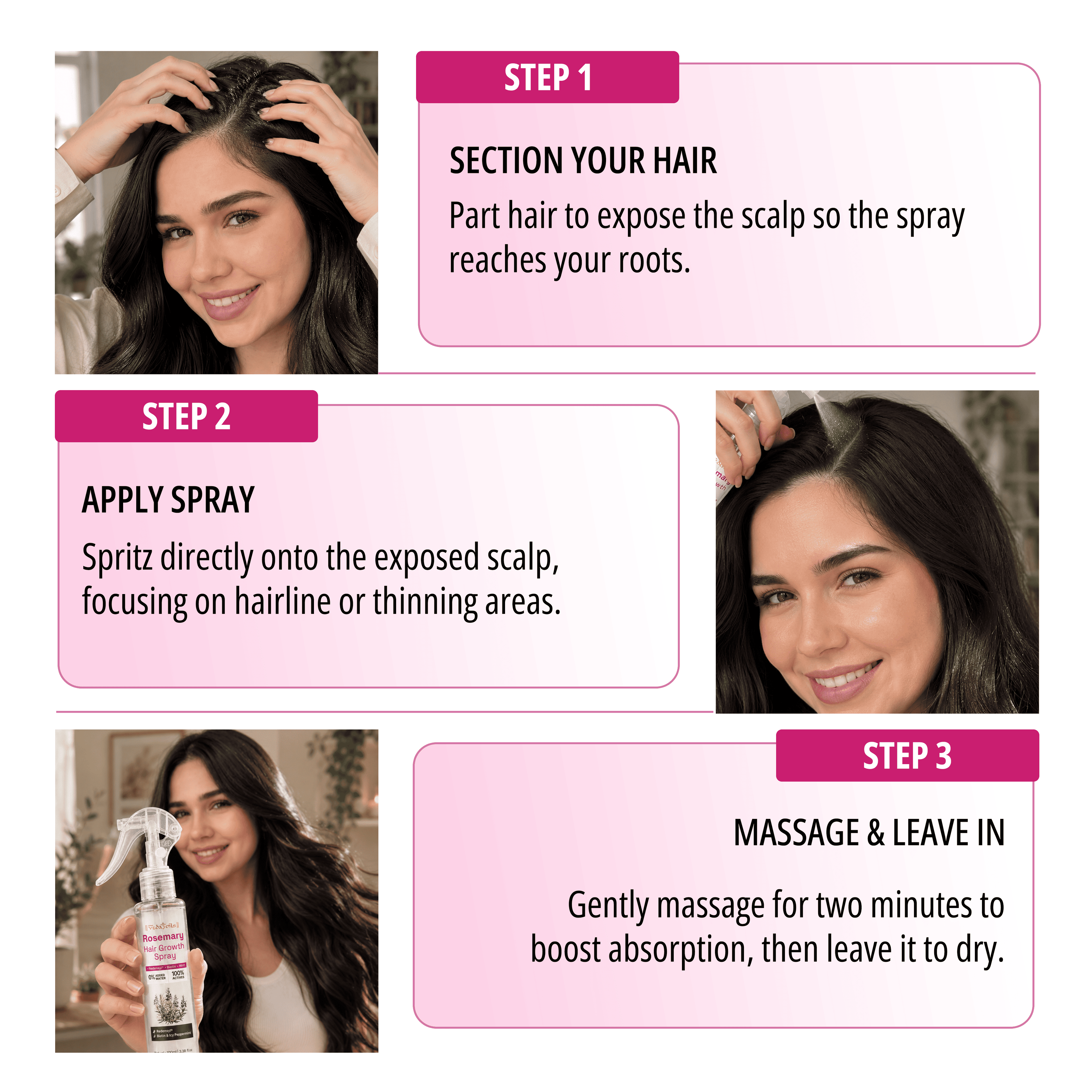 Rosemary Hair Growth Spray