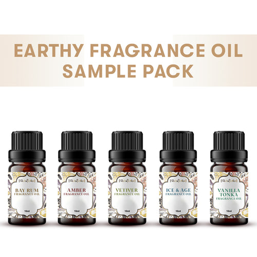 5 Earthy Fragrance Oils Sample Kit - 10 Ml Each