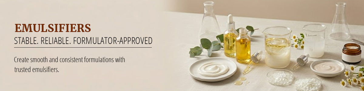Emulsifiers — Stable Formulations Made Simple