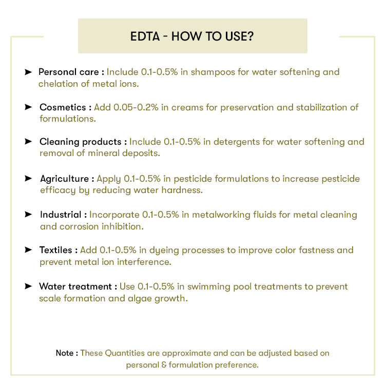 How to Use Ethylene Glycol Distearate (Egds)