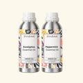 Eucalyptus Essential Oil & Peppermint Essential Oil Combo Pack