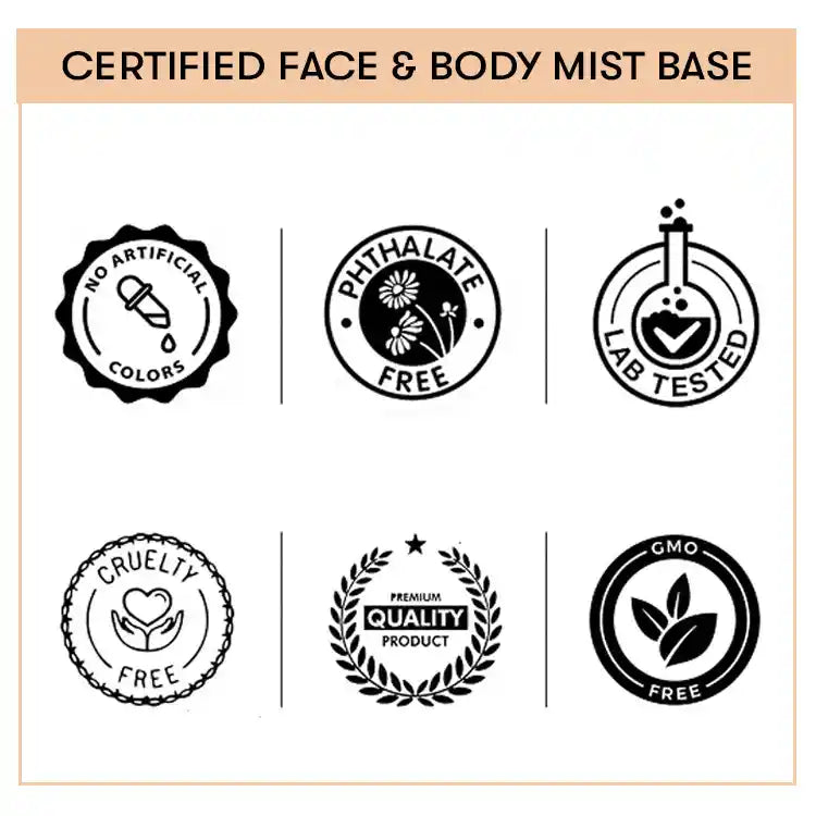 Face & Body Mist Base Certificate