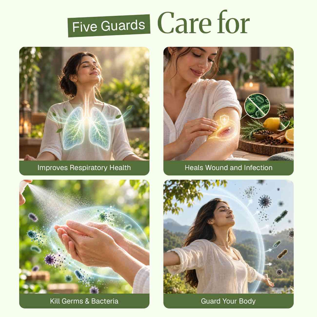 Five Guards Immunity Synergy Blend uses