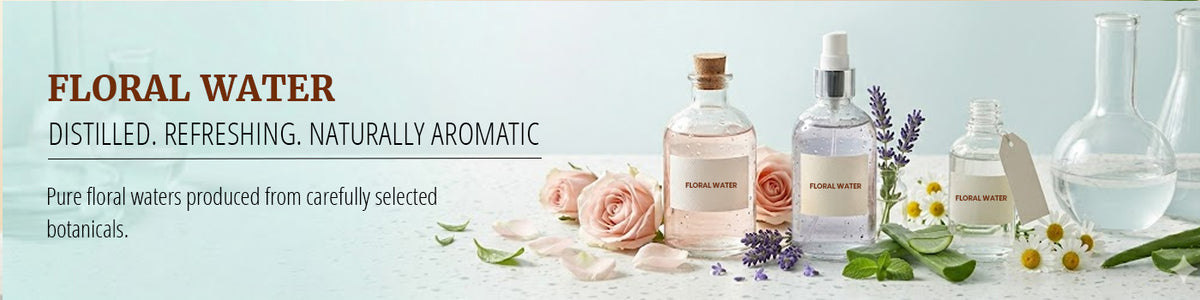 Hydrosols — Pure Floral Distillates, Factory-Direct