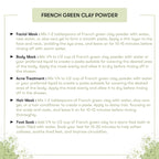 French Green Clay Powder Recipes