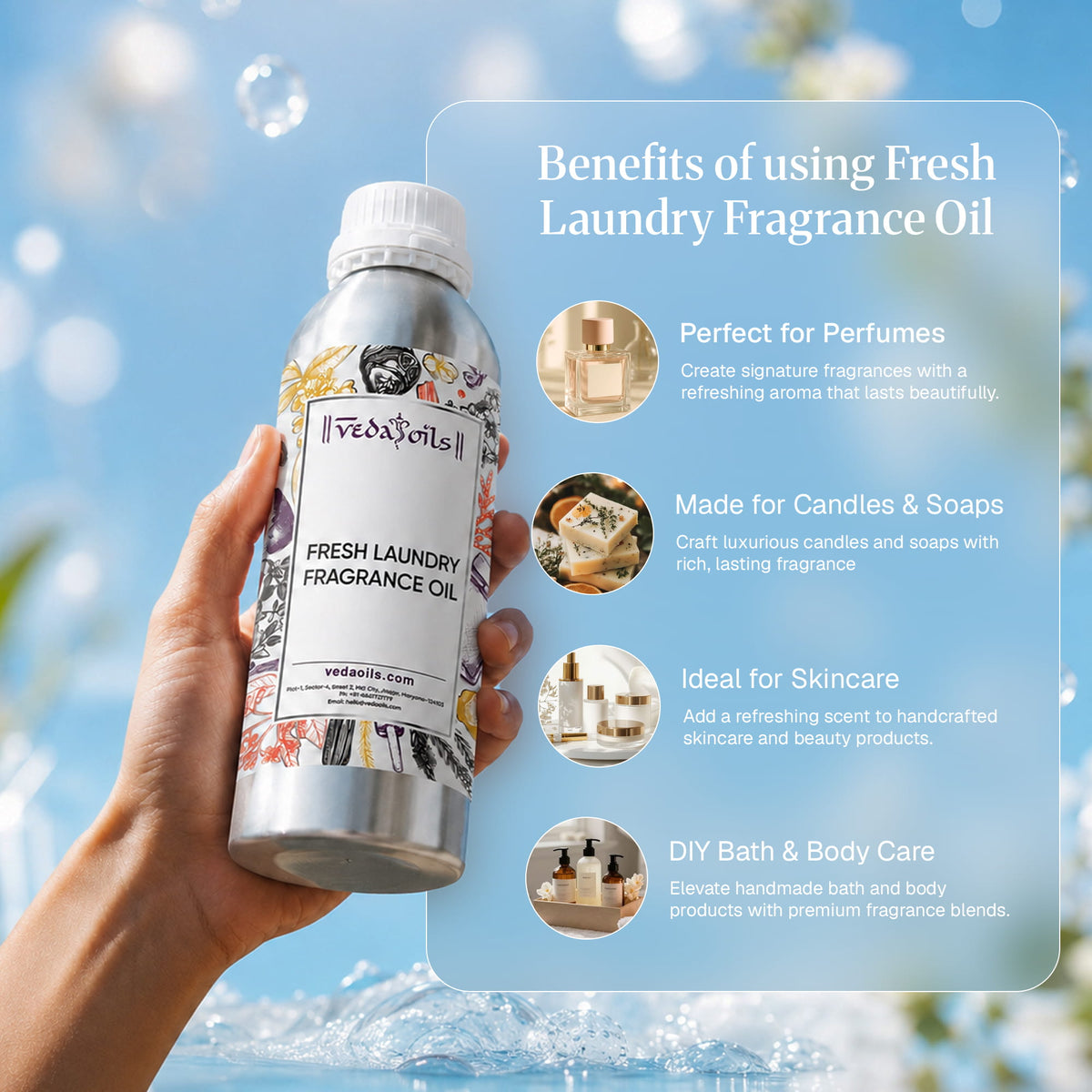 Fresh Laundry Fragrance Oil benefits
