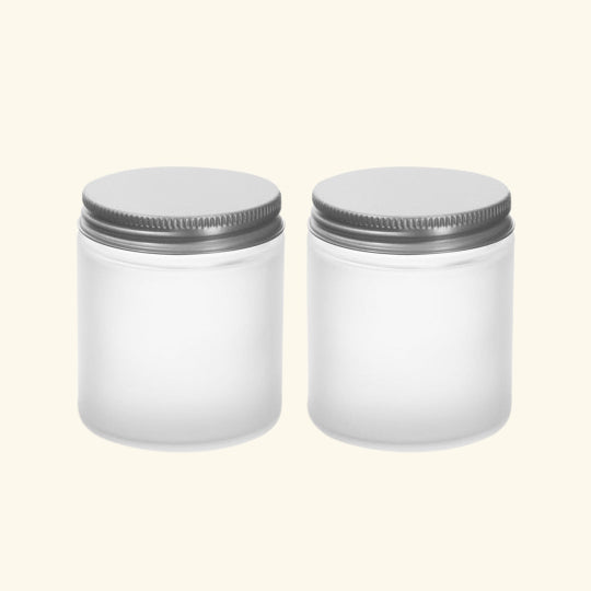 Frosted Candle Jars 100 Ml 