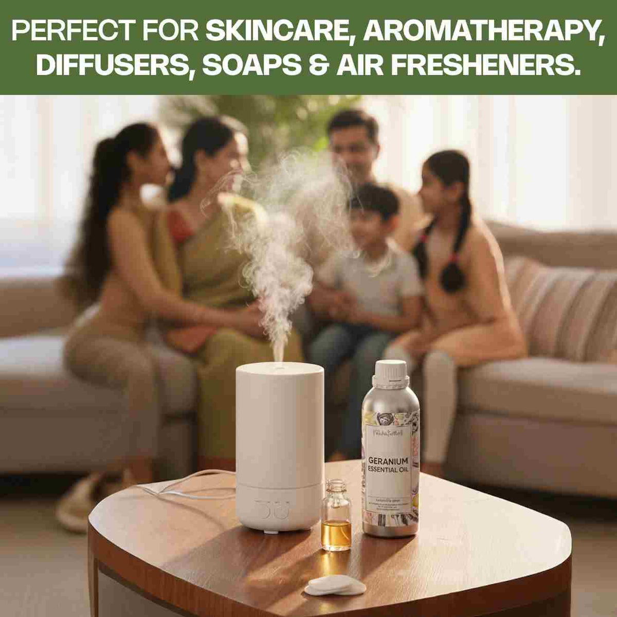 Geranium Essential Oil for skincare , aromatherapy, soaps , diffuser