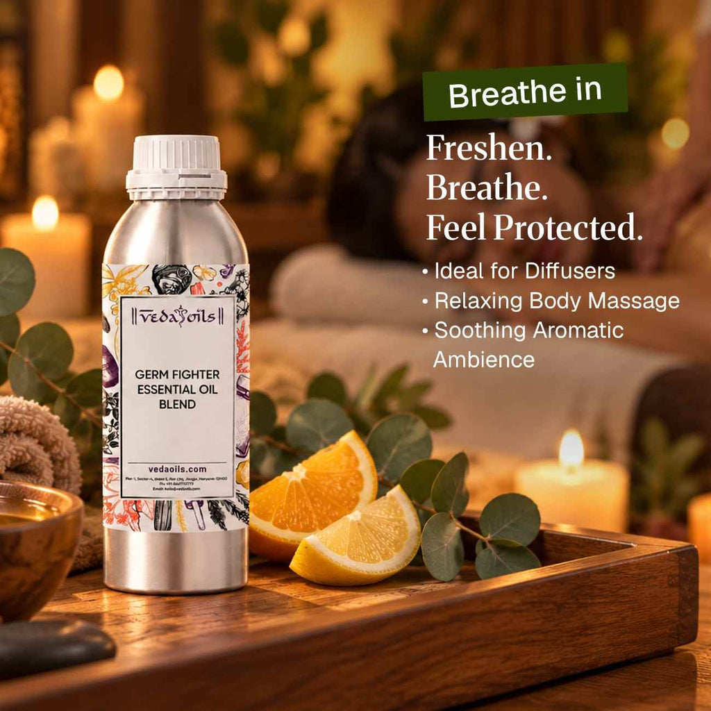 Germ Fighter Essential Oil Blend use din diffuser