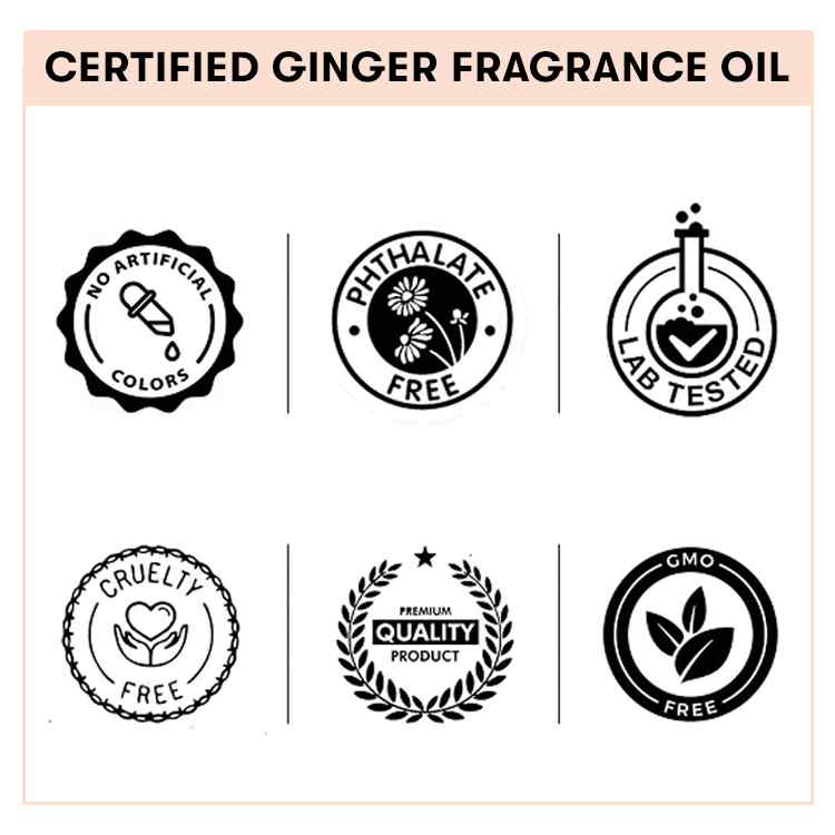 Certified Ginger Fragrance Oil Uses