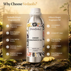 why choose vedaoils for Ginger Fragrance Oil