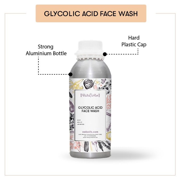 Glycolic Acid Face Wash Base Packaging