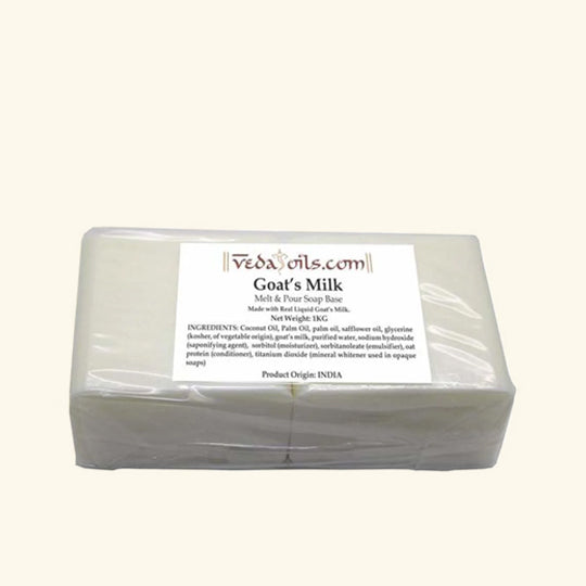 Goat Milk Soap Base with Natural Glycerin