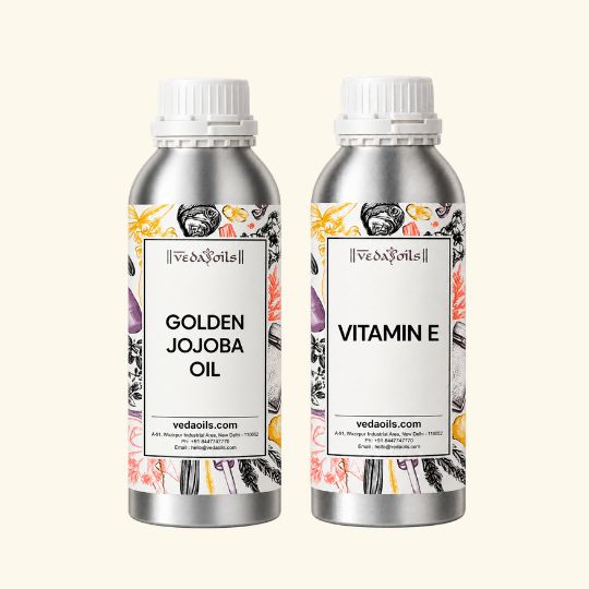 Golden Jojoba Oil + Vitamin E - Combo Pack