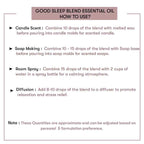 How to use Good Sleep Essential Oil Blend