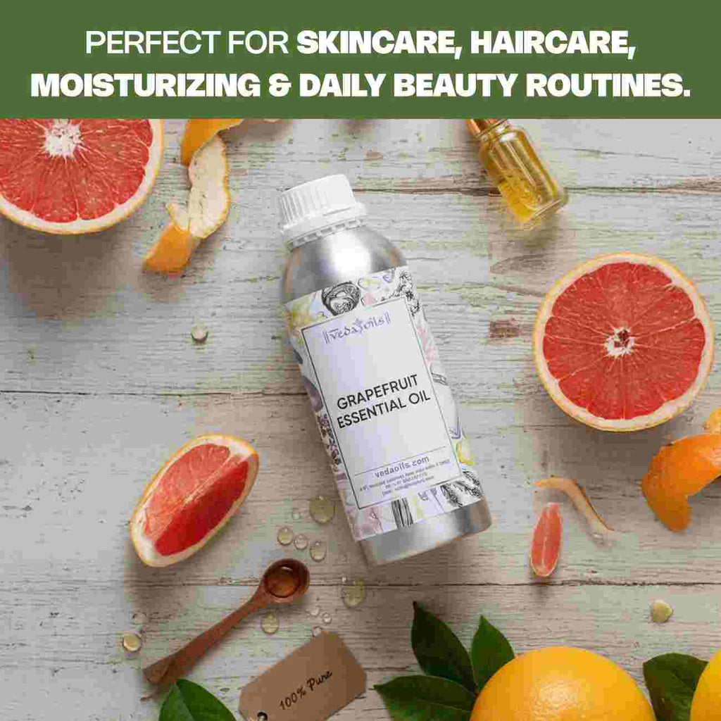 Grapefruit Essential Oil for skincare haircare