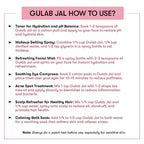 Gulab Jal Uses