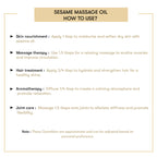 HOw to Use Sesame Massage Oil