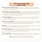 Hair Conditioner Base uses