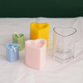 Heart Pillar Polycarbonate Candle Mold