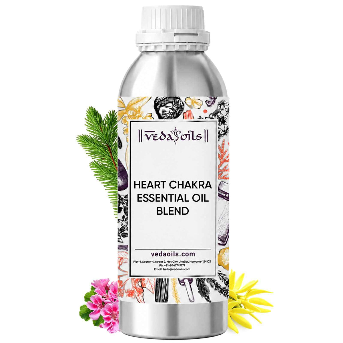 Heart Chakra Essential Oil Blend