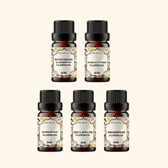5 Holiday Fragrance Oils Sample Kit  Details