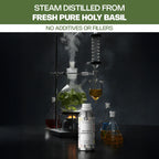 Holy Basil Essential Oil making