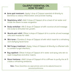How To Use Cajeput Essential Oil