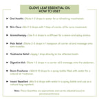 How To Use Clove Leaf Essential Oil