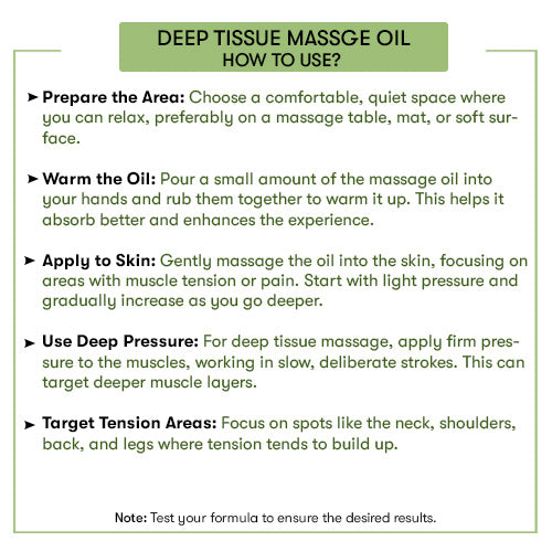 How to Use Deep Tissue Massage Oil 