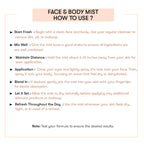 How To Use Face & Body Mist