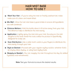 How To Use Hair Mist Base 