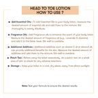 How To Use Head to Toe Lotion