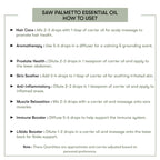 How To Use Saw Palmetto Essential Oil