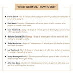 How To Use Wheat Germ Oil