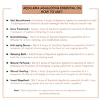 How to Use Aquilaria Agallocha Essential Oil