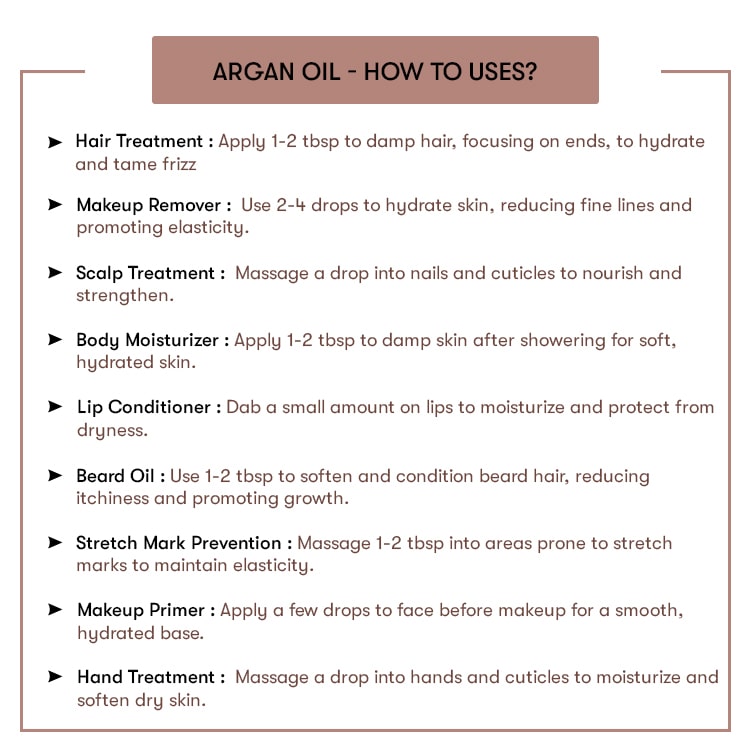 How to Use Argan Oil
