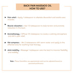 How to Use Back Pain Massage Oil