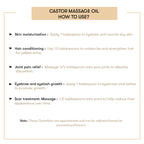 How to Use Castor Massage Oil
