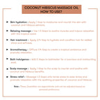 How to Use Coconut Hibiscus Massage Oil
