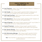 How to Use Garlic Essential Oil