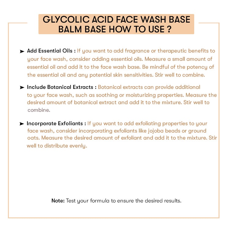 How to Use Glycolic Acid Face Wash
