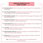 How to Use Hibiscus Essential Oil
