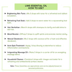 How to Use Lime Essential Oil