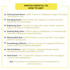 How to Use Mimosa Essential Oil